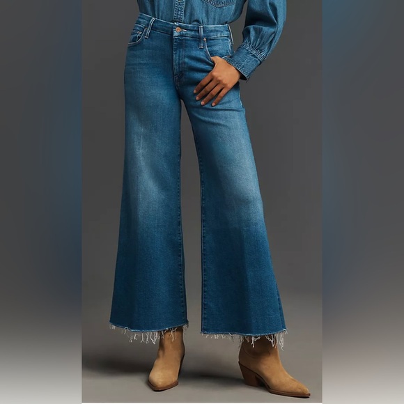 MOTHER *LIL ROLLER FRAY* WASH: WORK HARD PLAY HARDER *SIZE 26 PETITE NWT $268.00 - Picture 4 of 13